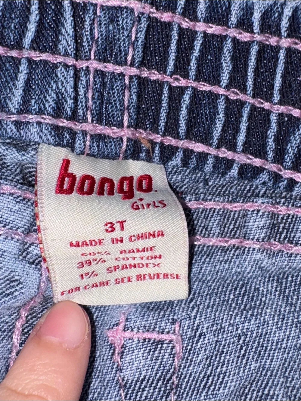 BONGO Kids Dark Blue Flared Jeans 3T
